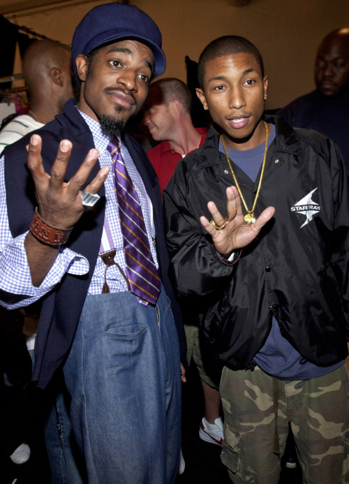 misterand:André 3000 and Pharrell Williams