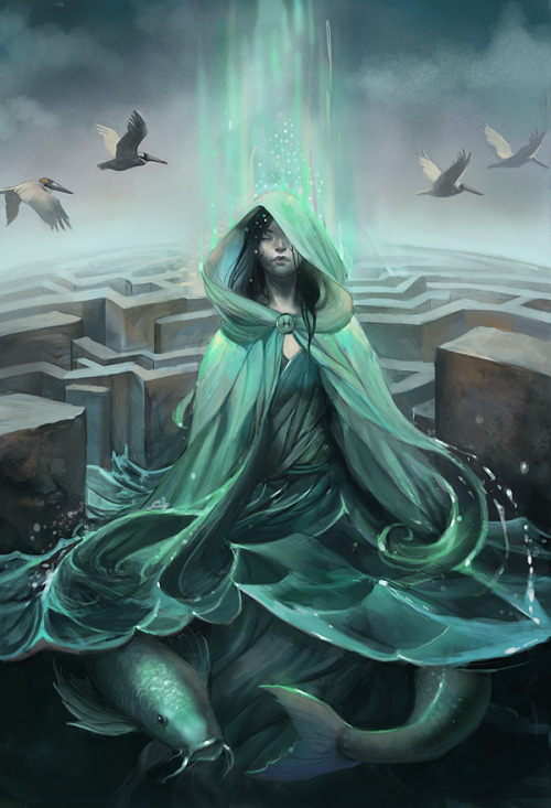 keeperofembers:artmonia:Julie Dillon - Freelance illustrator living and working in Northern Cal