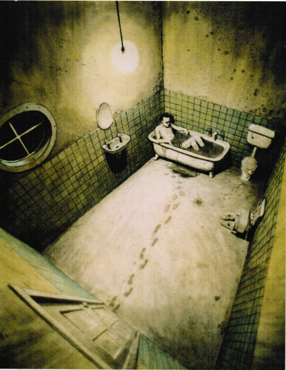 pantyhouse:  Peter Pound’s concept design for Dark City  