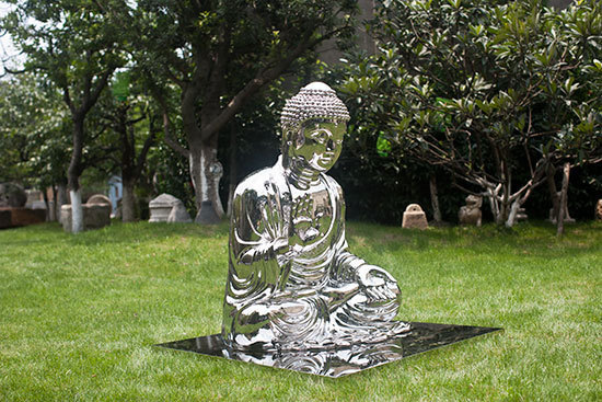 artruby:  Zhang Huan, The Buddha of Immeasurable Life (2012). 