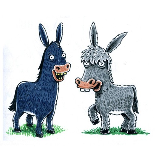 Donkeys #wip #sketches #illustration #brush #pentel #tombow #art_book