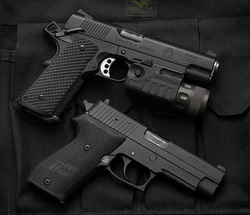wndllfull:  Springfield Armory 1911 SIG Sauer P220  