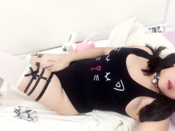 sluttylildarlin:  Meow! Kitten wants to play~ 🐱    (more of me) | pls don’t remove my captions   