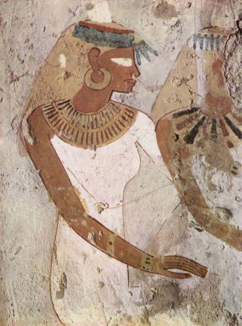 Women at a Banquet, Tomb of Nebseny, reign of Amehnotep II 1400-1390 B.C. 18th dynasty