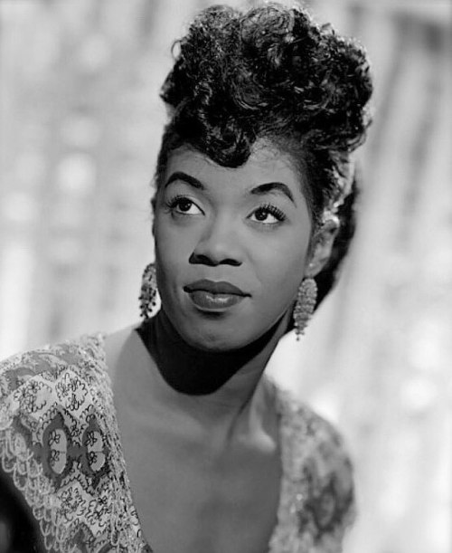 cartermagazine: Today In History Sarah Vaughn, jazz entertainer, was born in Newark, NJ, on this dat