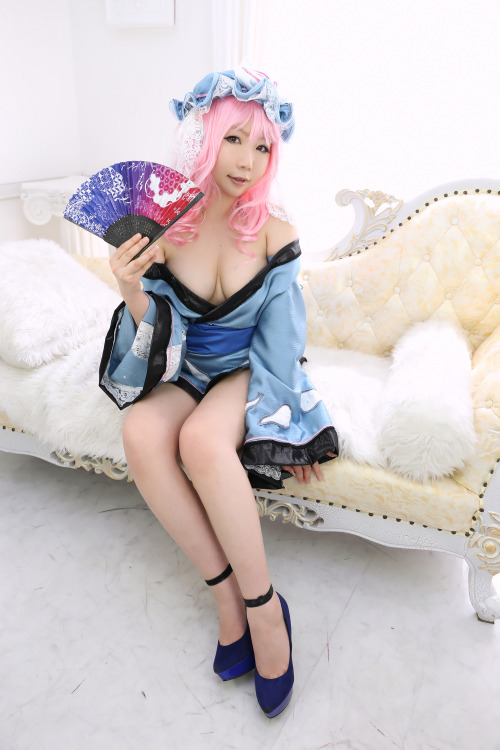 Touhou Project - Yuyuko Saigyouji (Race Queen) [Higurashi Rin] 1-1