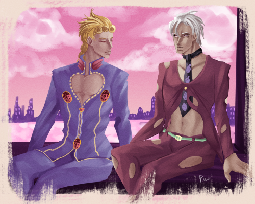 pinkuoir:Hello @sophisticatedchaoss I’m your Secret Santa for @jjba-secret-santa ! I saw 