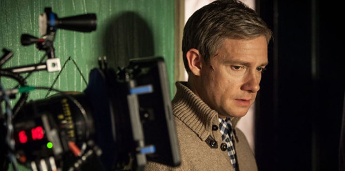 sherlockology:New official Sherlock S3 BTS photos, and the return of John Watson’s Blog have marked 