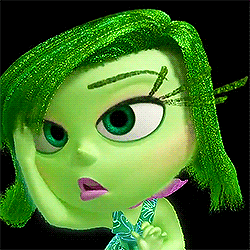 silent-con:  Inside Out: happy Disgust   my love~ <3 <3 <3