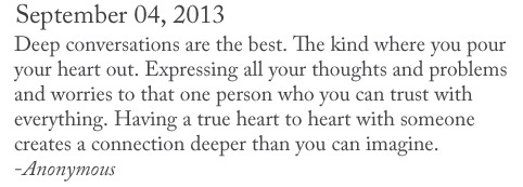 Yours Truly, B