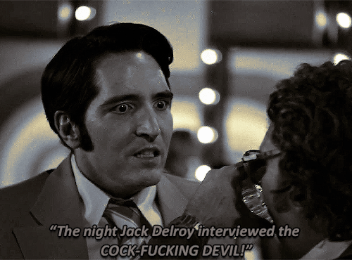 DAVID DASTMALCHIAN As JACK DELROY In LATE NIGHT WITH THE DEVIL (2023) Dir. Cameron Cairnes, Colin Cairnes