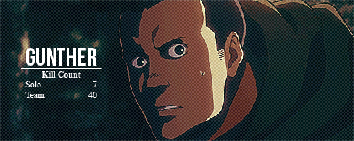 snkgifs:   The Special Operations Squad was an elite squad hand-picked by Levi. They were considered the most elite squadron, having a total kill record exceeding 200 and were capable of killing nigh any Titans in their way. They had the ability to