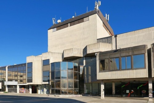 bauzeitgeist:The Multimedia Cultural Center in the middle of Split, Croatia. Formerly the House of S