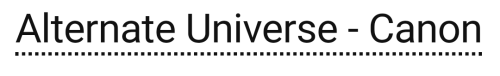 kaasknot:ao3tagoftheday:The AO3 Tag of the Day is: Canon is no longer the rule by which everything a