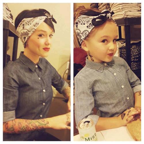 tattoome:Like daughter like mother