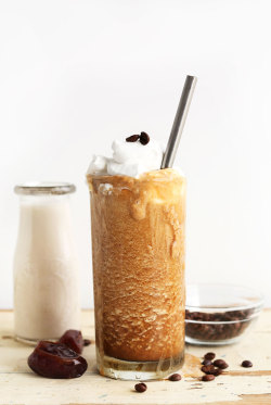 foodiebliss:  Cold Brew Caramel FrappuccinoSource: Minimalist Baker   Where food lovers unite.      perfect