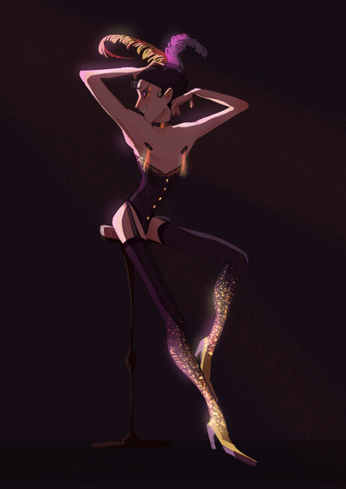 I am really into RuPaul’s drag race, and it gave me the need to draw a little drag queen
