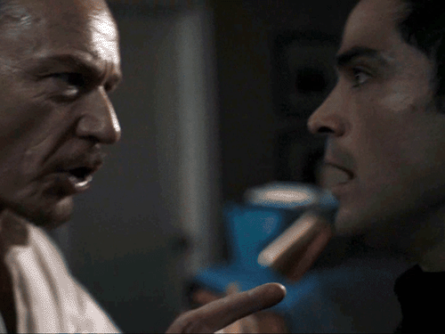 Marcus And Tomas Touching / Invading Each Other's Personal Space