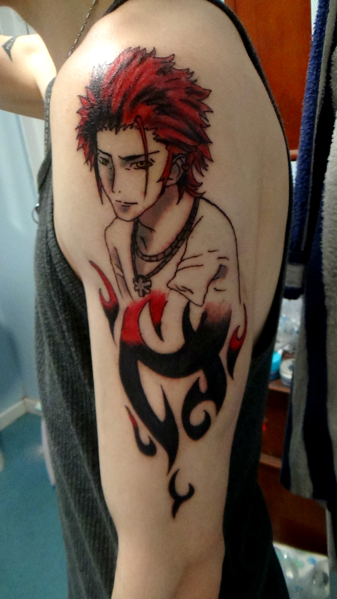 My first anime tattoo. Vegeta is my favorite. : r/Animetattoos