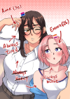 akiosketch:Profiles for my girls