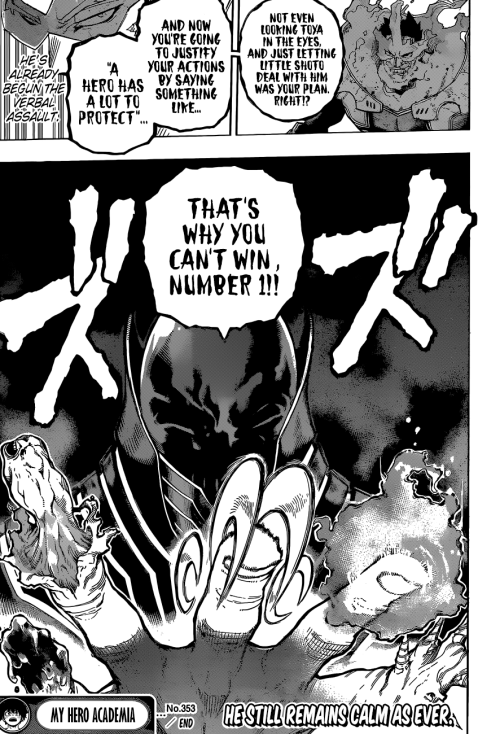 thena0315:  My Hero Academia -Chapter 353 Part 2News of the Todoroki Brothers aftermath reaches thei