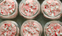 thecakebar:   Jarred NO BAKE Peppermint