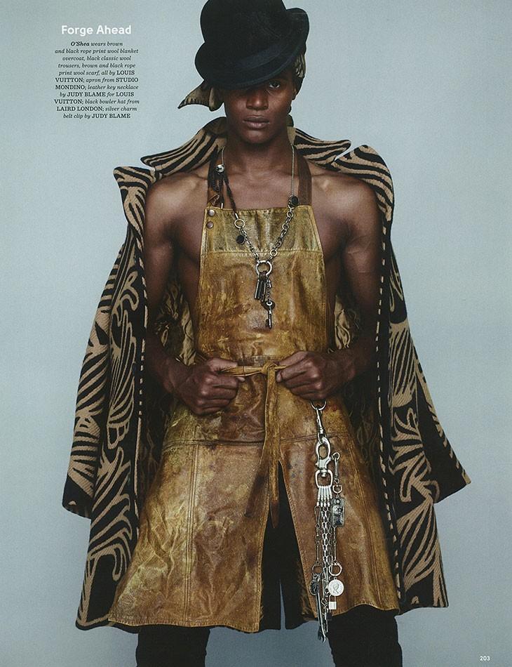 global-fashions: O'Shea Robertson - GQ Style UK F/W 2015 photos Jean Baptiste Mondino stylist