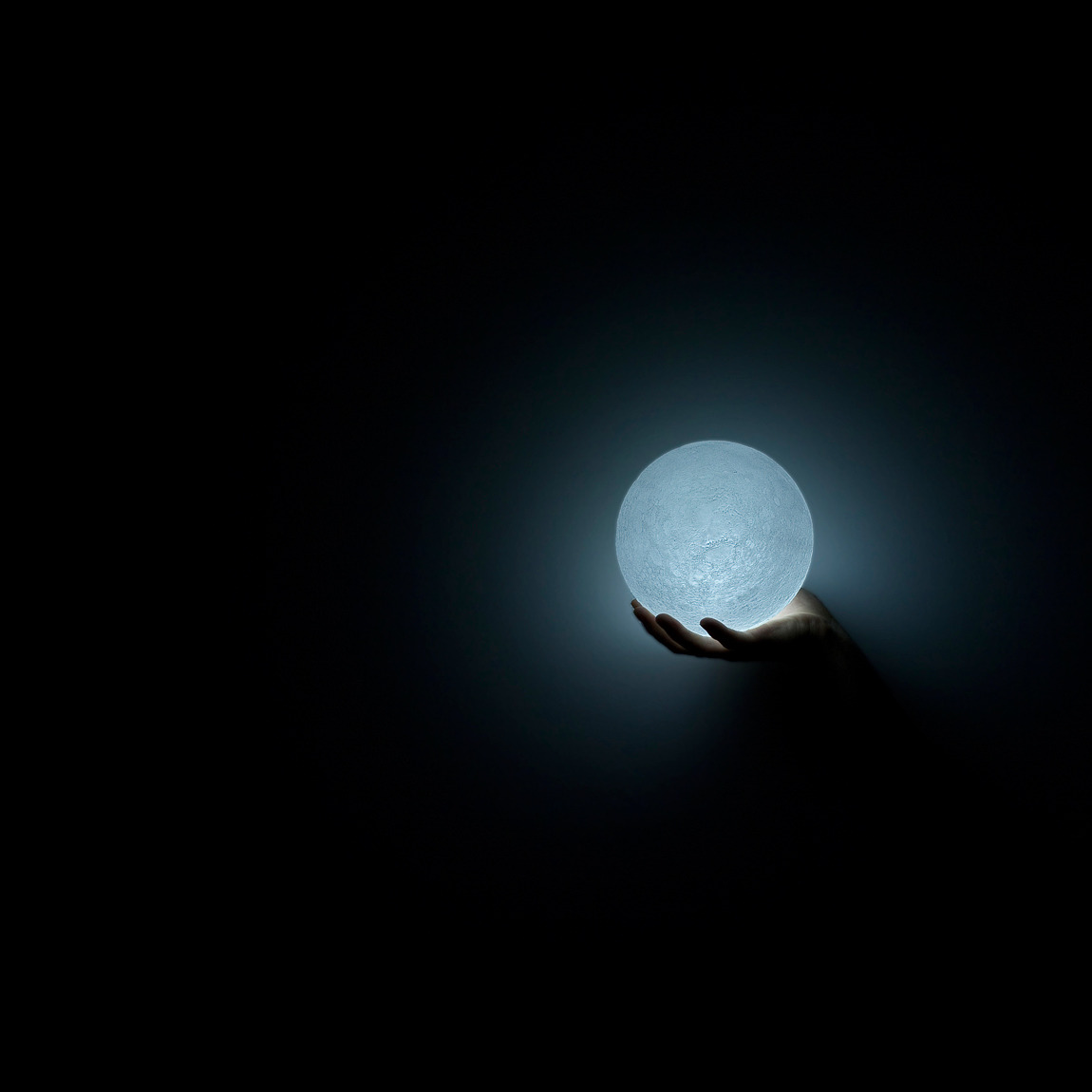 myampgoesto11:  Topographically accurate LED moon light by NOSIGNER  “The so called