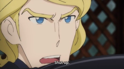 paulsebert:  mushroombossa:  it’s TRUE and you SHOULD say it  Lupin does not have time for your American Exceptionalism Bullshit! 