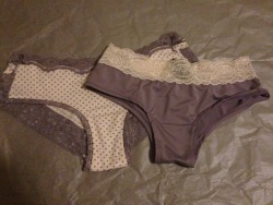 deesdirtydelicates:  Just a few pics of the panties I bought this week as requested.  Be sure to email me at DeesDirtyDelicates@gmail.com if you see something you like!