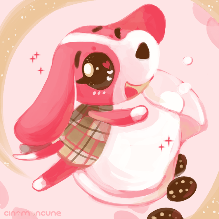 The Animal Crossing Art Collab — Cookie Artist: CinamonCune | tumblr |  Twitter |...