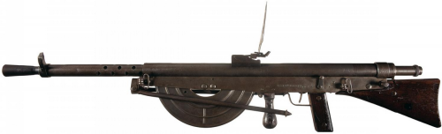 Deactivated WWI French Chauchat Light Machine Gun,From Rock Island Auctions:This is a solid example 