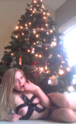 relax-enjoythepain:  Have you asked Santa to put me under your tree yet?