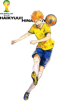 orkaaa:  Haikyuu!! + 2014 world cup! キャラクターのポーズは写真を参考に描きました┏(^^)┛ ユニホームは完全に色合いだけで決めましたので他の意味はまったくありません！ 