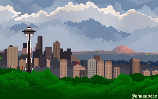 SeattlePlease join my patreon family if you want to learn pixel art and have access to exclusive art