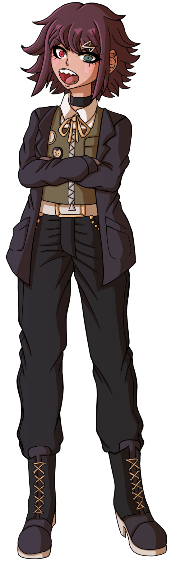 Mukuro Ikusaba Sprite Edit Explore Tumblr Posts And Blogs Tumgir