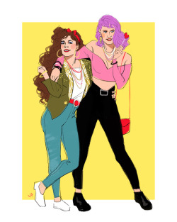 lazy-afternooner:80s power couple Amilyn