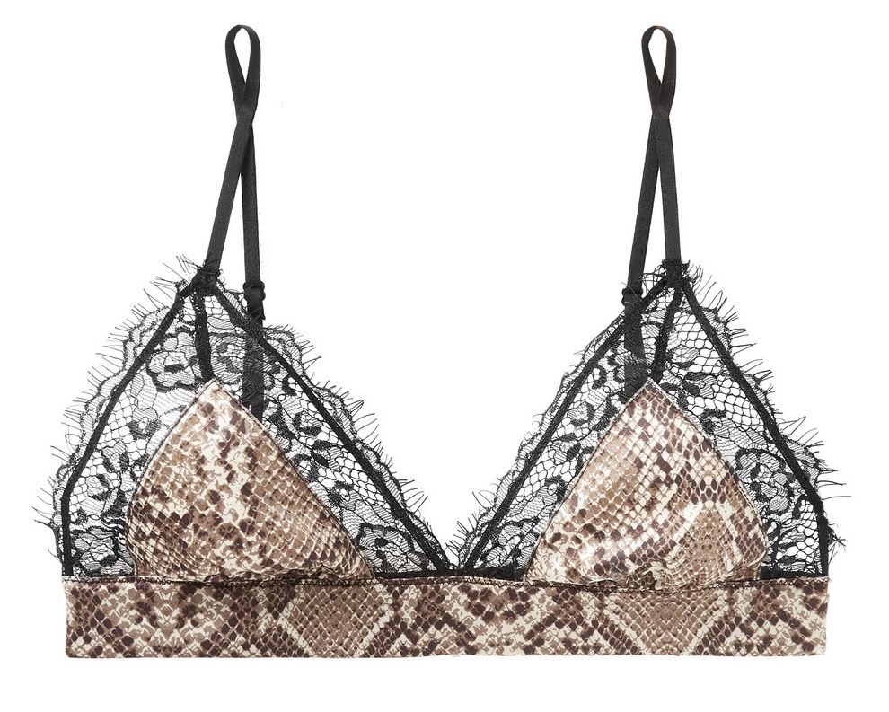 SIMONE • LUXURY LINGERIE Anine Bing | Winnie • lace-trimmed