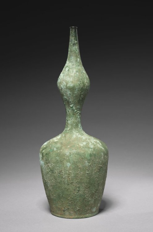 Gourd-Shaped Bottle, 918-1392, Cleveland Museum of Art: Korean ArtSize: Outer diameter: 12 cm (4 &fr