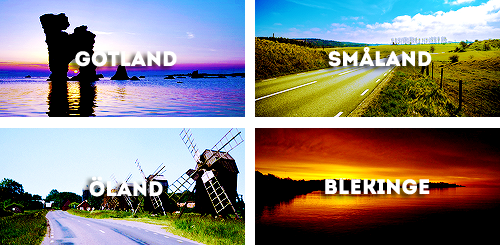 sothoros:  Sweden’s 25 Provinces from North to South 