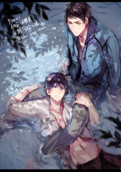 noizybunnyboy:  Free!LOG | 佐倉ひつじ Please do not remove source 