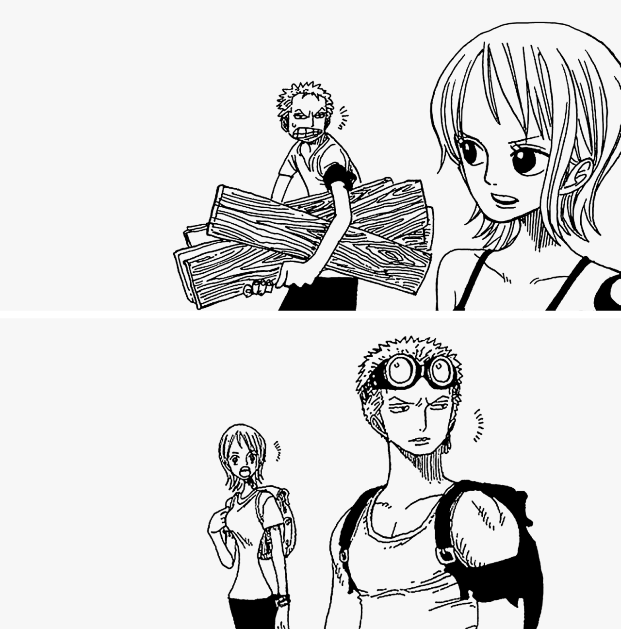 Zoro Understands Luffy Zoro And Nami Throughout The Years Requested By