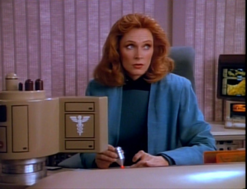 solo-by-choice: Doctor Beverly Crusher, Chief Medical Officer, U. S. S. Enterprise