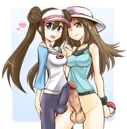 post-futa:  Futa Pokemon Trainers pt. ½ [request]