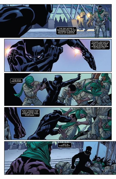 comixology: THE MAJESTY OF KINGS LIES IN THEIR MYSTIQUE, NOT IN THEIR MIGHT Black Panther #2 by Ta-N