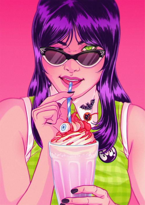 betsy-cola:I vant to suck your… milkshake! vlah! 