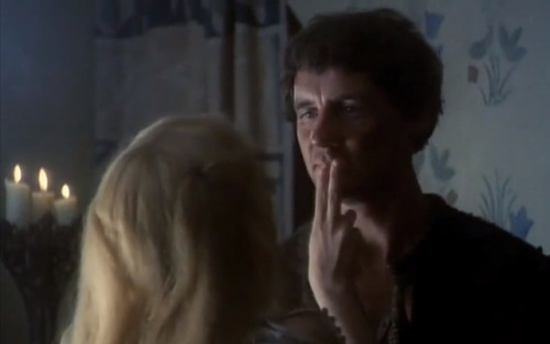 Palin, as Dennis Cooper in Gilliam’s hilarious and absurd Jabberwocky (197