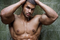 drwannabe:  Raciel Castro  He is handsome and with mounds of muscles with awesome nips! WOOF