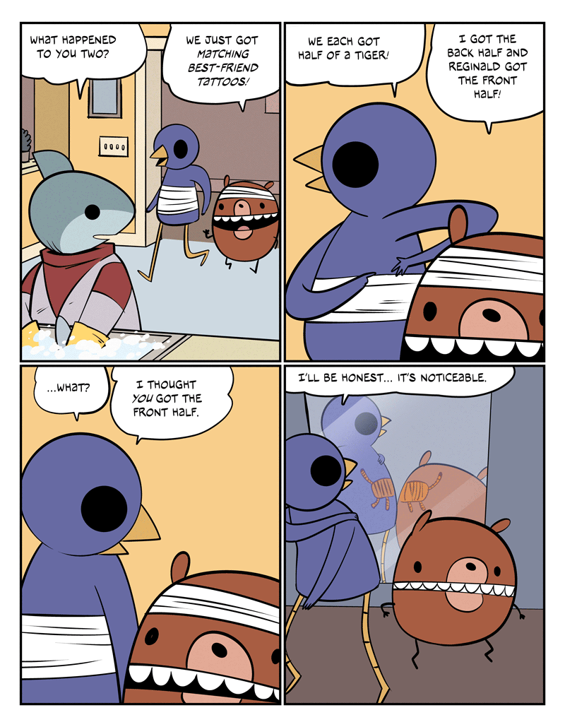 nedroidcomics:  Who among us hasn’t made this blunder?  Website • Patreon