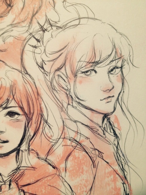 bevsi:  I colored this with lipstick